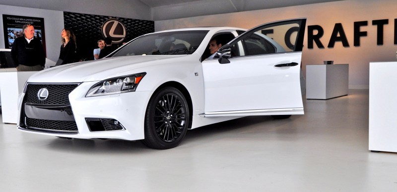 Car-Revs-Daily.com 2015 Lexus LS460 F Sport Crafted Line Is Most-Enhanced by Glossy Black and White Makeover 11