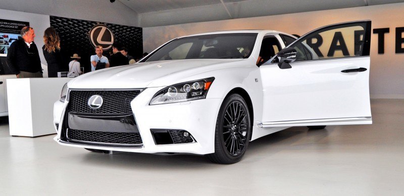 Car-Revs-Daily.com 2015 Lexus LS460 F Sport Crafted Line Is Most-Enhanced by Glossy Black and White Makeover 12
