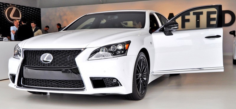 Car-Revs-Daily.com 2015 Lexus LS460 F Sport Crafted Line Is Most-Enhanced by Glossy Black and White Makeover 14