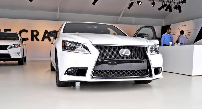 Car-Revs-Daily.com 2015 Lexus LS460 F Sport Crafted Line Is Most-Enhanced by Glossy Black and White Makeover 19