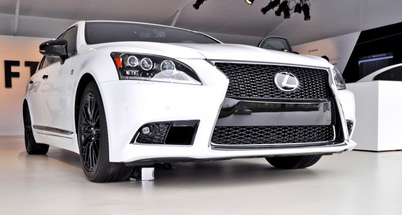 Car-Revs-Daily.com 2015 Lexus LS460 F Sport Crafted Line Is Most-Enhanced by Glossy Black and White Makeover 22