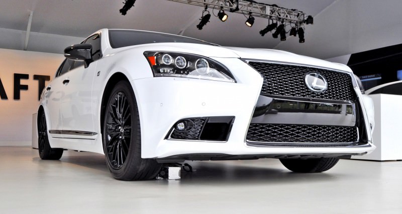 Car-Revs-Daily.com 2015 Lexus LS460 F Sport Crafted Line Is Most-Enhanced by Glossy Black and White Makeover 23