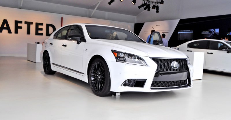 Car-Revs-Daily.com 2015 Lexus LS460 F Sport Crafted Line Is Most-Enhanced by Glossy Black and White Makeover 24