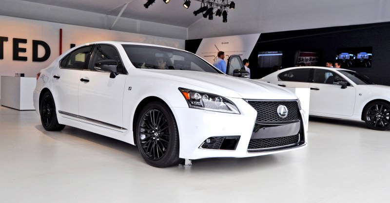 Car-Revs-Daily.com 2015 Lexus LS460 F Sport Crafted Line Is Most-Enhanced by Glossy Black and White Makeover 25