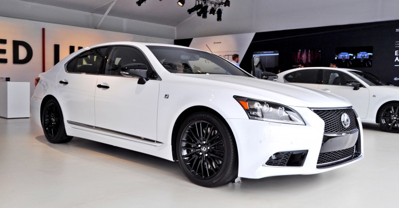 Car-Revs-Daily.com 2015 Lexus LS460 F Sport Crafted Line Is Most-Enhanced by Glossy Black and White Makeover 27