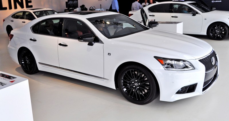 Car-Revs-Daily.com 2015 Lexus LS460 F Sport Crafted Line Is Most-Enhanced by Glossy Black and White Makeover 28