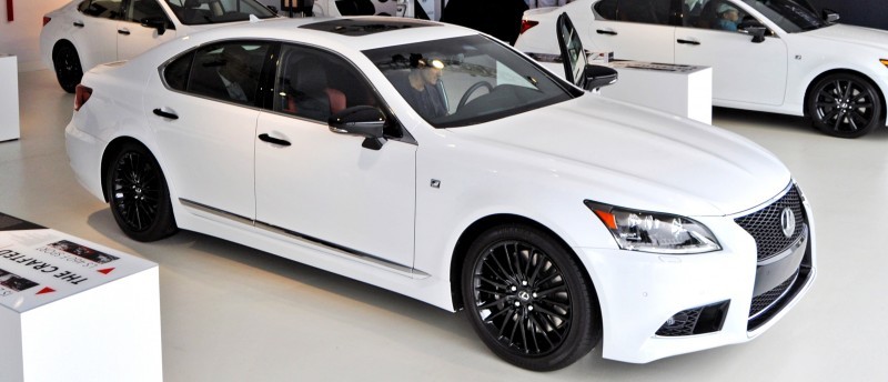 Car-Revs-Daily.com 2015 Lexus LS460 F Sport Crafted Line Is Most-Enhanced by Glossy Black and White Makeover 30