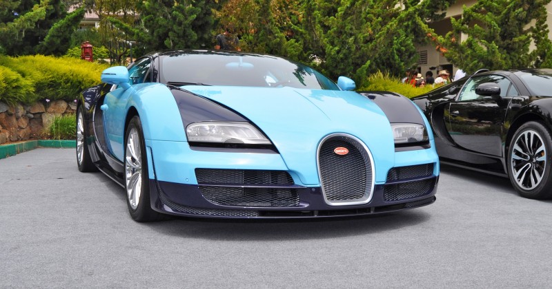 Car-Revs-Daily.com All Six Bugatti Veyron Legends Together In Pebble Beach 2014 13