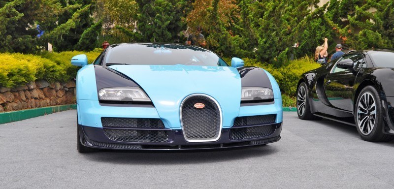 Car-Revs-Daily.com All Six Bugatti Veyron Legends Together In Pebble Beach 2014 14