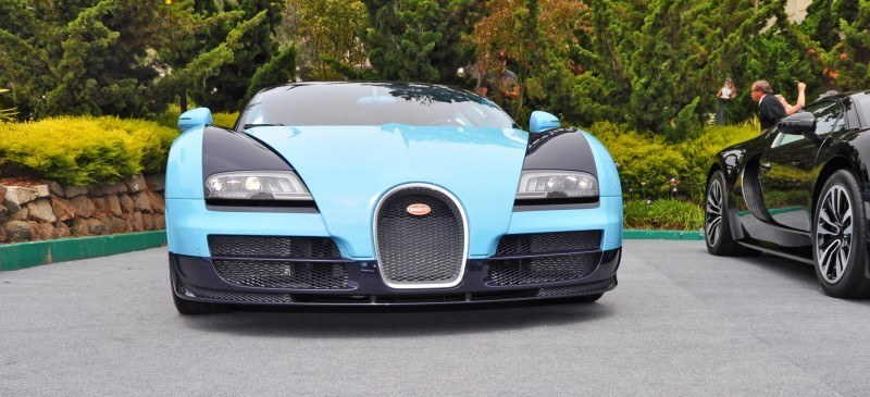 Car-Revs-Daily.com All Six Bugatti Veyron Legends Together In Pebble Beach 2014 16