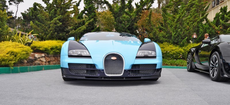 Car-Revs-Daily.com All Six Bugatti Veyron Legends Together In Pebble Beach 2014 17