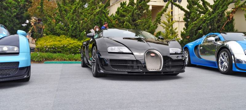 Car-Revs-Daily.com All Six Bugatti Veyron Legends Together In Pebble Beach 2014 21