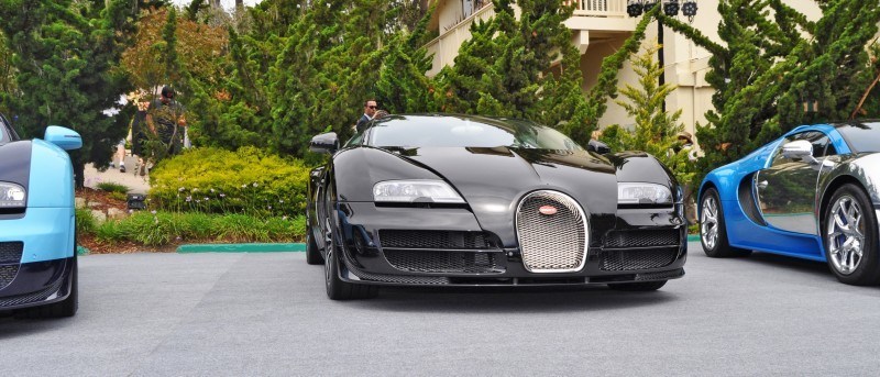 Car-Revs-Daily.com All Six Bugatti Veyron Legends Together In Pebble Beach 2014 22