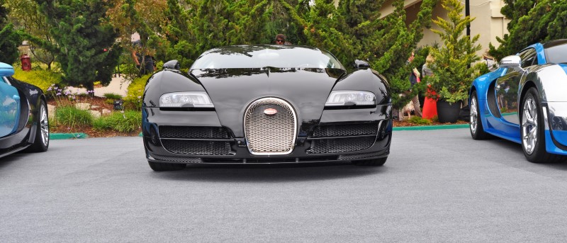 Car-Revs-Daily.com All Six Bugatti Veyron Legends Together In Pebble Beach 2014 26