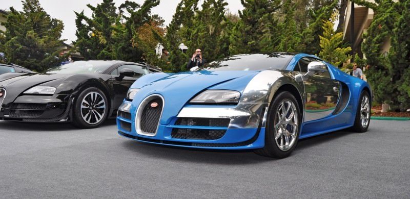 Car-Revs-Daily.com All Six Bugatti Veyron Legends Together In Pebble Beach 2014 43