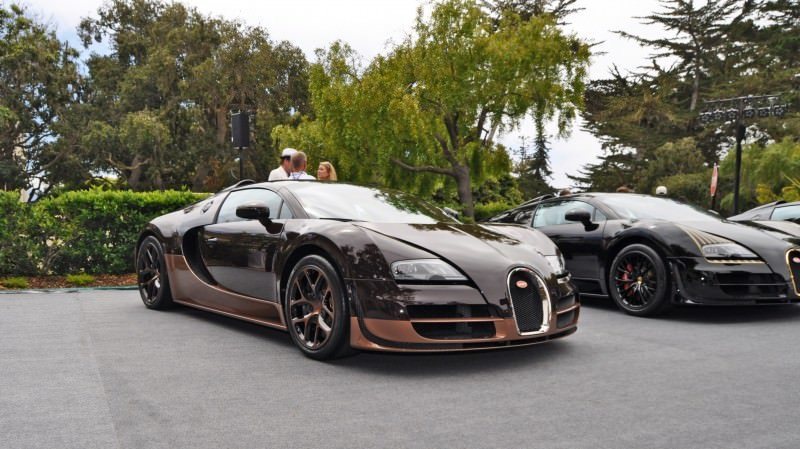 Car-Revs-Daily.com All Six Bugatti Veyron Legends Together In Pebble Beach 2014 44