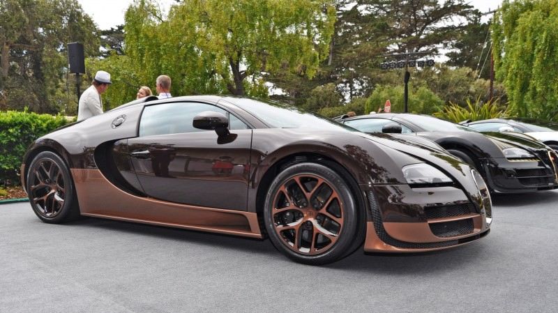 Car-Revs-Daily.com All Six Bugatti Veyron Legends Together In Pebble Beach 2014 46