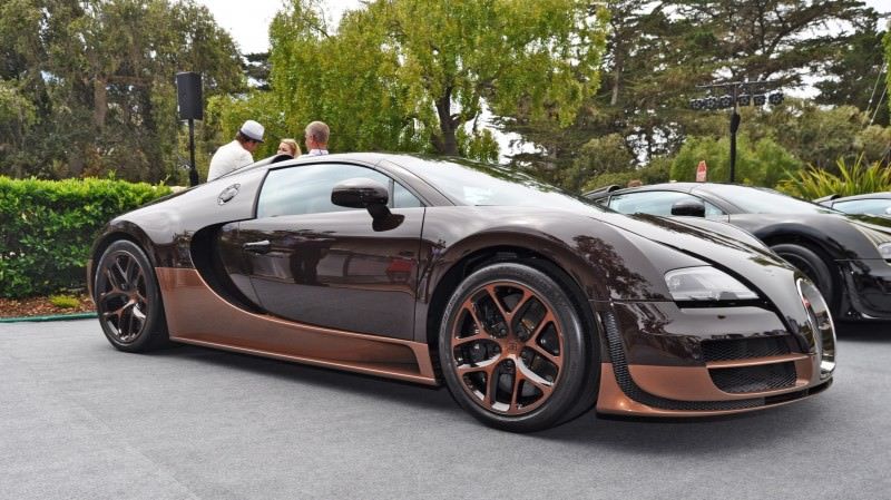 Car-Revs-Daily.com All Six Bugatti Veyron Legends Together In Pebble Beach 2014 47