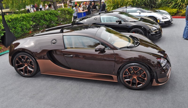 Car-Revs-Daily.com All Six Bugatti Veyron Legends Together In Pebble Beach 2014 57