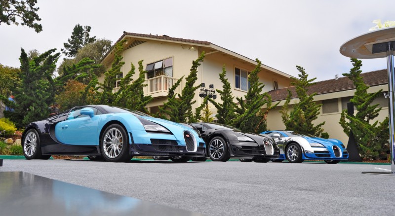 Car-Revs-Daily.com All Six Bugatti Veyron Legends Together In Pebble Beach 2014 6