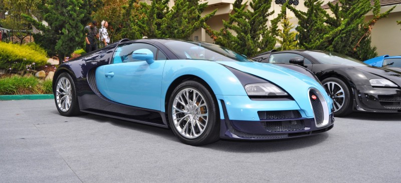 Car-Revs-Daily.com All Six Bugatti Veyron Legends Together In Pebble Beach 2014 7