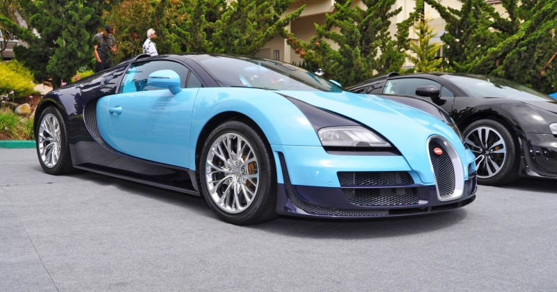 Car-Revs-Daily.com All Six Bugatti Veyron Legends Together In Pebble Beach 2014 8