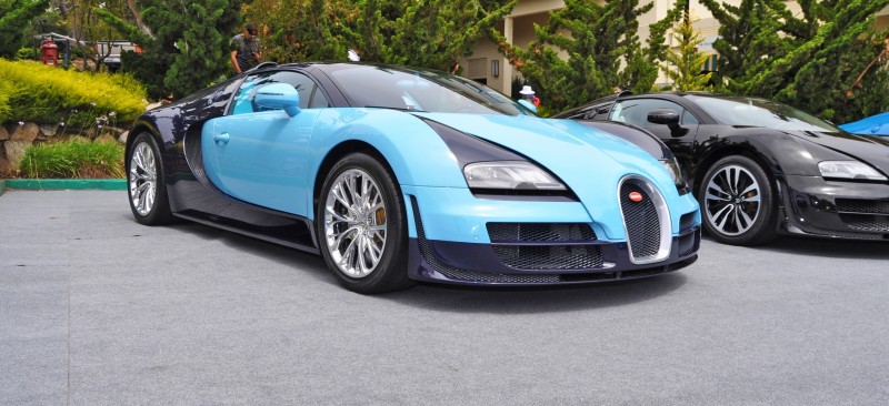 Car-Revs-Daily.com All Six Bugatti Veyron Legends Together In Pebble Beach 2014 9