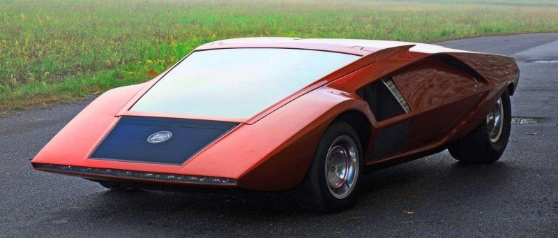 Car-Revs-Daily.com Atlanta Dream Cars - 1970 Lancia Stratos HF ZERO by Bertone 1