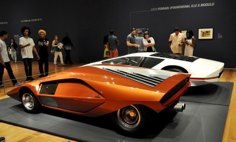 Car-Revs-Daily.com Atlanta Dream Cars Showcase - 1970 Ferrari 512 S Modulo by Pininfarina 2