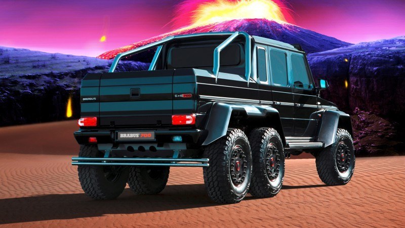 Car-Revs-Daily.com BRABUS 700G visits Krakatoa 1