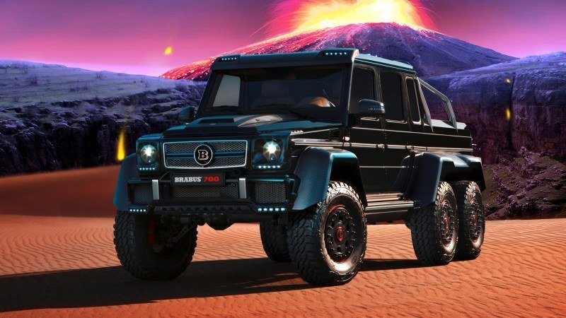 Car-Revs-Daily.com BRABUS 700G visits Krakatoa 2