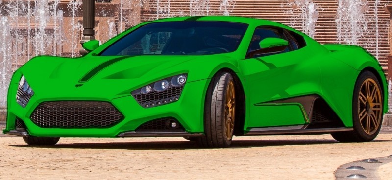 Car-Revs-Daily.com EXCLUSIVE 2014 ZENVO ST1 Colorizer Drafts 11