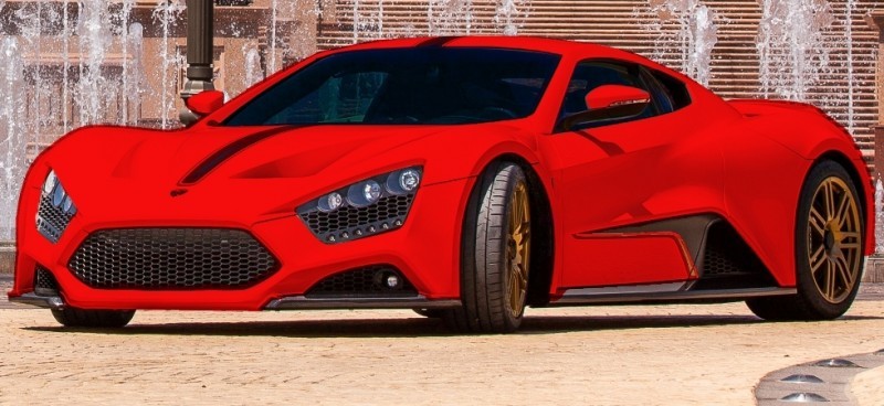 Car-Revs-Daily.com EXCLUSIVE 2014 ZENVO ST1 Colorizer Drafts 2