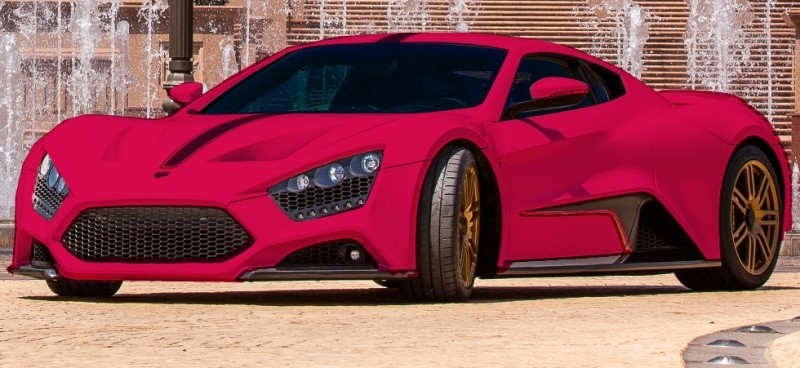 Car-Revs-Daily.com EXCLUSIVE 2014 ZENVO ST1 Colorizer Drafts 25