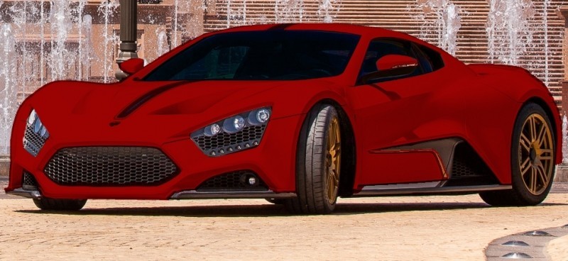 Car-Revs-Daily.com EXCLUSIVE 2014 ZENVO ST1 Colorizer Drafts 4