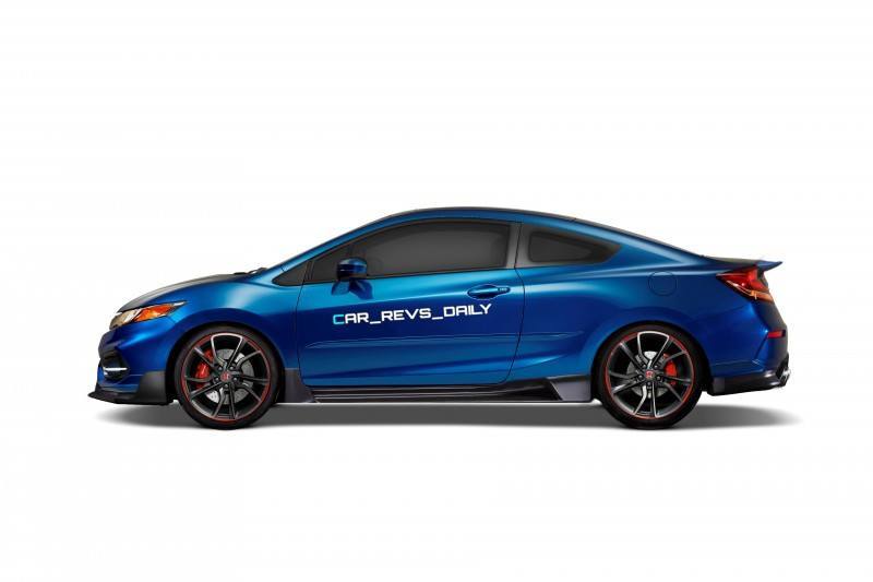 Car-Revs-Daily.com Exclusive 2016 USA Honda Civic Type R Renderings 6