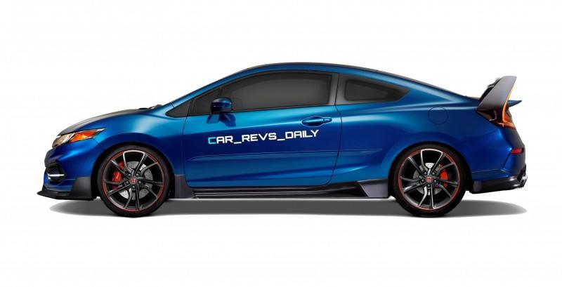 Car-Revs-Daily.com Exclusive 2016 USA Honda Civic Type R Renderings 8