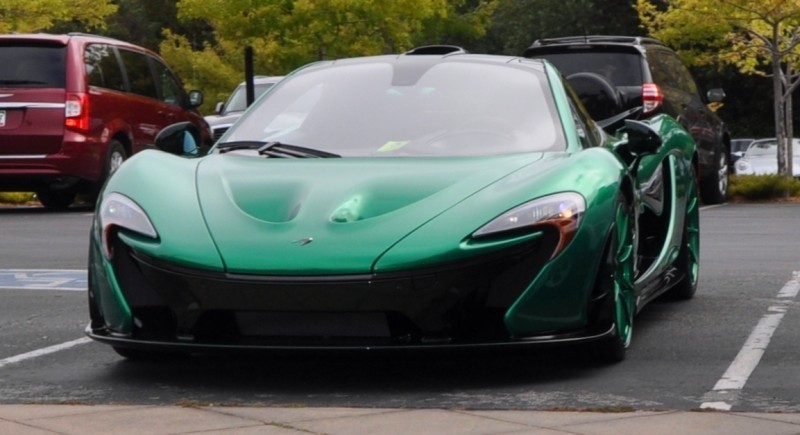 Car-Revs-Daily.com Green 2014 McLaren P1 2