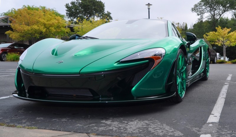 Car-Revs-Daily.com Green 2014 McLaren P1 45