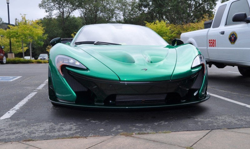 Car-Revs-Daily.com Green 2014 McLaren P1 53