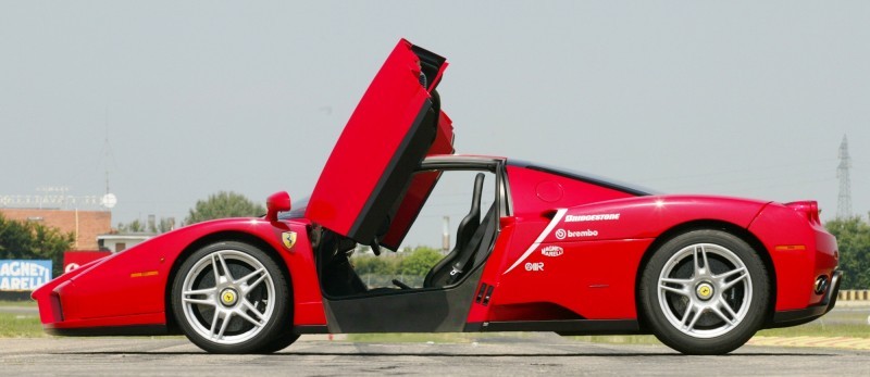 Car-Revs-Daily.com Hypercar Hall of Fame - 2003 Enzo Ferrari in 77 Original Maranello Launch Photos 10