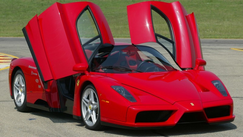 Car-Revs-Daily.com Hypercar Hall of Fame - 2003 Enzo Ferrari in 77 Original Maranello Launch Photos 11