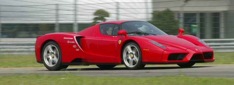 Car-Revs-Daily.com Hypercar Hall of Fame - 2003 Enzo Ferrari in 77 Original Maranello Launch Photos 27