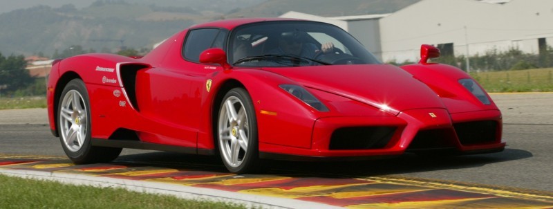 Car-Revs-Daily.com Hypercar Hall of Fame - 2003 Enzo Ferrari in 77 Original Maranello Launch Photos 30