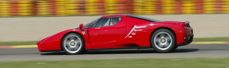 Car-Revs-Daily.com Hypercar Hall of Fame - 2003 Enzo Ferrari in 77 Original Maranello Launch Photos 36