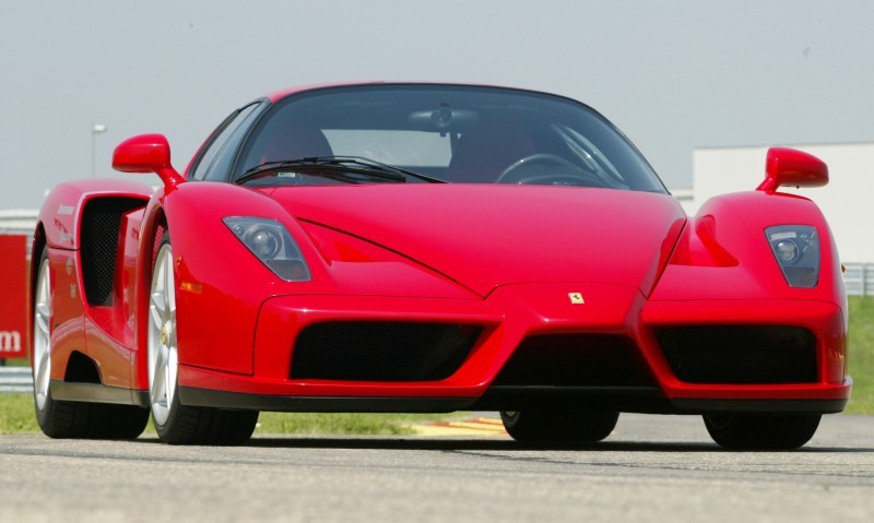 Car-Revs-Daily.com Hypercar Hall of Fame - 2003 Enzo Ferrari in 77 Original Maranello Launch Photos 7