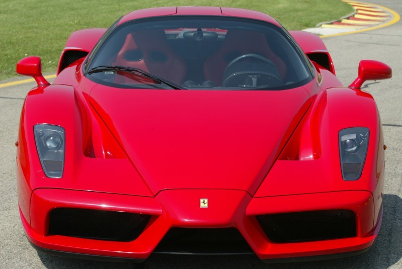 Car-Revs-Daily.com Hypercar Hall of Fame - 2003 Enzo Ferrari in 77 Original Maranello Launch Photos 8