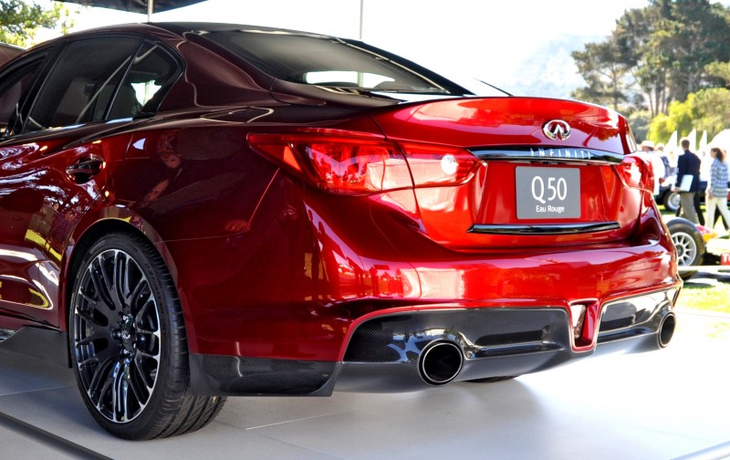 Car-Revs-Daily.com INFINITI Q50 Eau Rouge in 40 New Photos From Pebble Beach  22