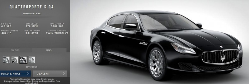 Car-Revs-Daily.com Maserati Quattroporte Configurator 13