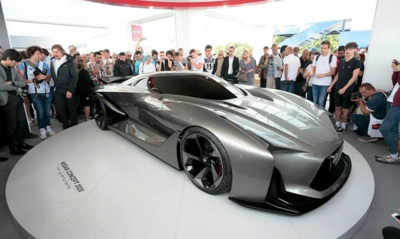 Car-Revs-Daily.com Nissan NC2020 Vision Gran Turismo Makes Real-Life Debut at Goodwood FoS 15